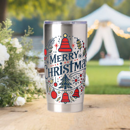 Merry Christmas 3 Thermobecher