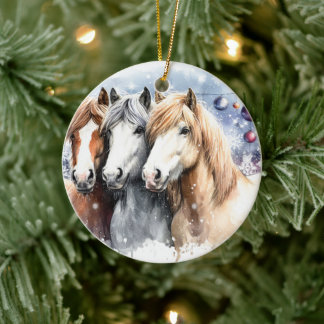 Merry Christmas - 8 Keramik Ornament