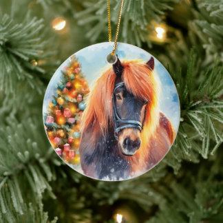 Merry Christmas - 9 Keramik Ornament