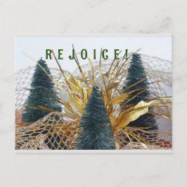 MERRY CHRISTMAS A KILD IST GEBORENE BÄUME FEIERTAGSPOSTKARTE