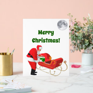 Merry Christmas Acrylic Sign Acrylschild