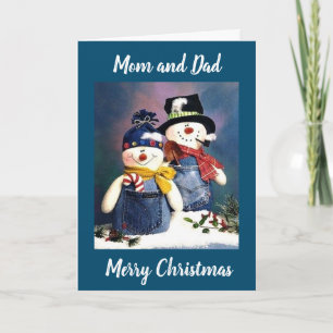 MERRY CHRISTMAS AN ELTERN, DIE "GOLF" KARTE