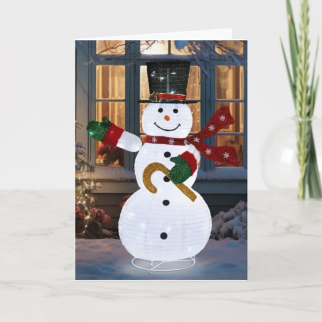 **MERRY CHRISTMAS** AN MEINE **BRUDER** KARTE (Vorderseite)