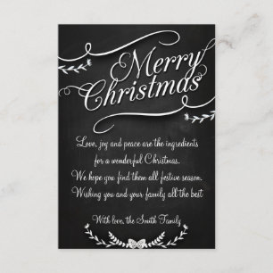 Merry Christmas and Happy New Year Einladung