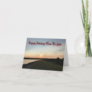 MERRY CHRISTMAS **AUS DEM SEE*** KARTE