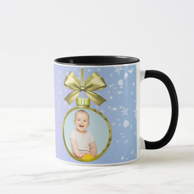Merry Christmas Baby Photo Mug Tasse (Rechts)