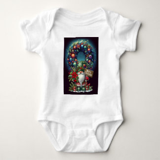 MERRY CHRISTMAS BABY STRAMPLER