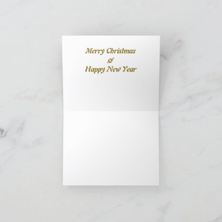 Merry christmas boho style feiertagskarte