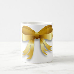 "MERRY CHRISTMAS" BOW TASSE
