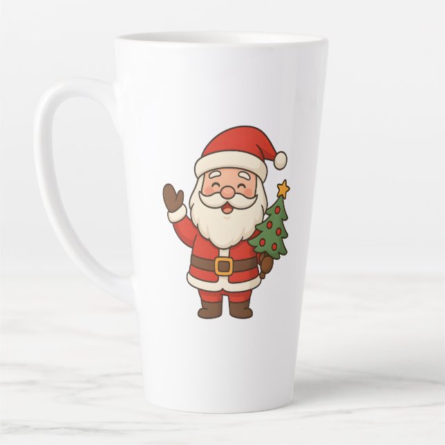 Merry Christmas Bruh Santa  Milchtasse (Links)