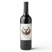 Merry Christmas Buck Wreath