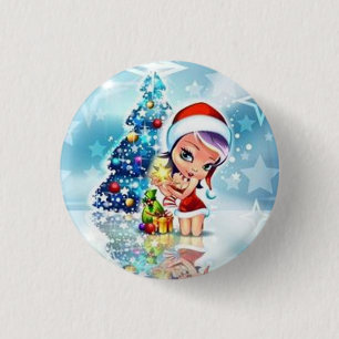 Merry Christmas - Button