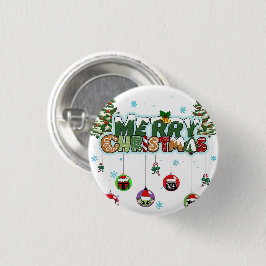 Merry Christmas Button