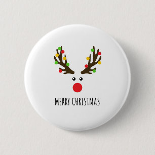 MERRY CHRISTMAS BUTTON