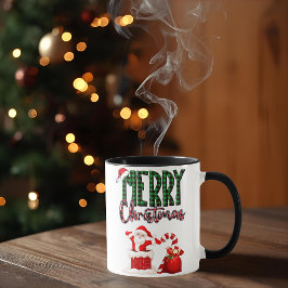 Merry Christmas by Santa - Mug Tasse