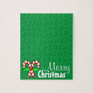 Merry Christmas Candy Cane Frustration Puzzle