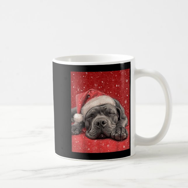 Merry Christmas Cane Corso  Kaffeetasse (Rechts)