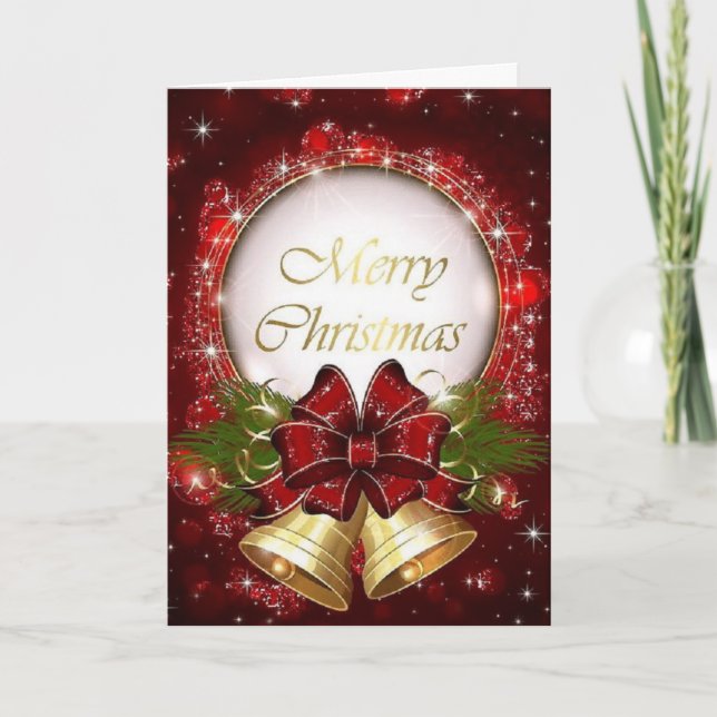 Merry Christmas Card #002 Feiertagskarte (Vorderseite)