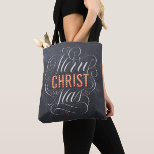 Merry CHRISTmas Christlich Jesus God Chalkboard