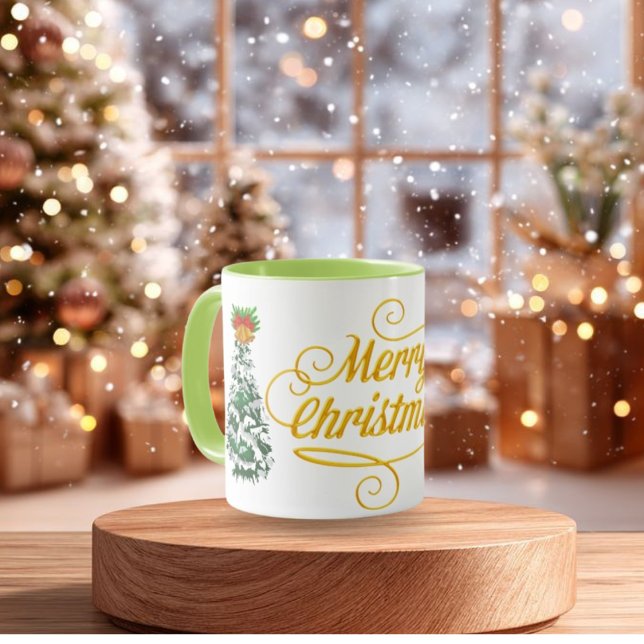    Merry Christmas, Christmas Mug, Holiday Mug, Xm Tasse (Von Creator hochgeladen)