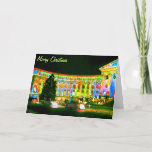 Merry Christmas, City & County Bldg, Denver CO Feiertagskarte