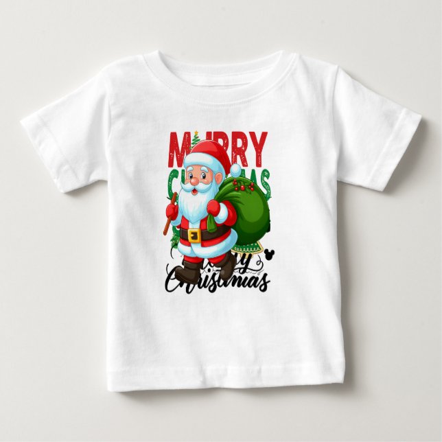 Merry Christmas Delivery Baby T-shirt (Vorderseite)
