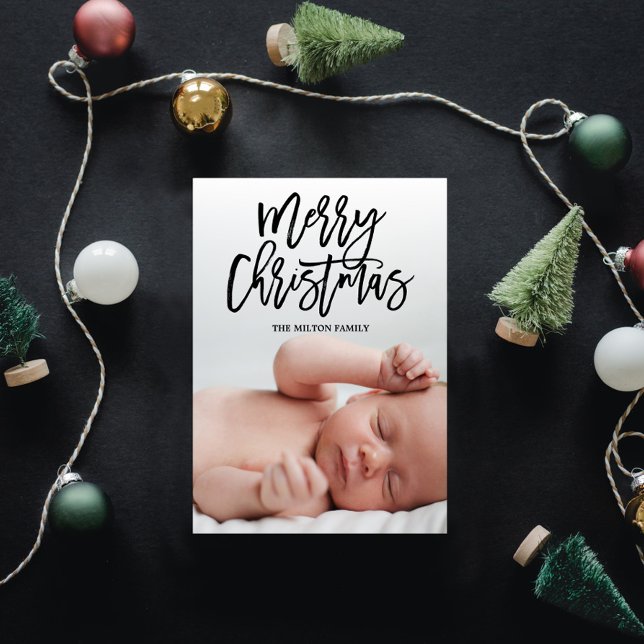 MERRY CHRISTMAS Doppelseitiges Foto Weihnachten (Von Creator hochgeladen)