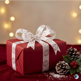 Merry Christmas - Elegant Gift Satinband