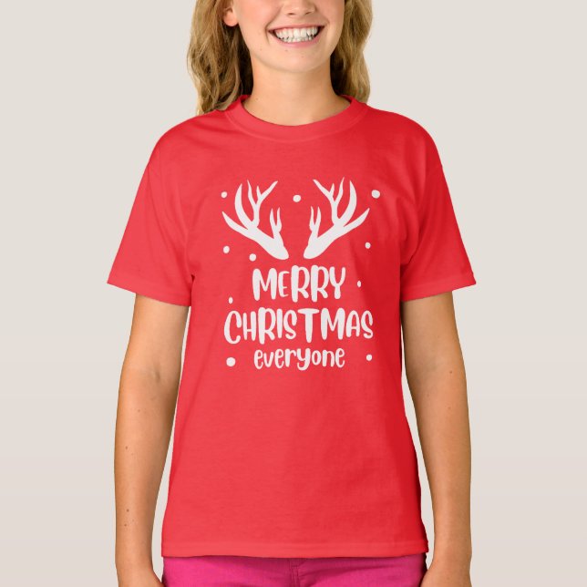 Merry Christmas Everyone T-Shirt (Vorderseite)
