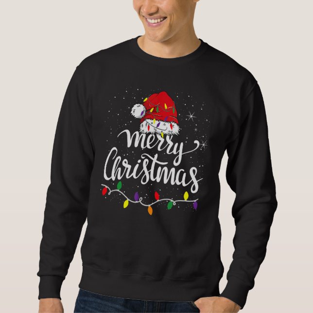 Merry Christmas Family  Christmas Women Men Xmas K Sweatshirt (Vorderseite)