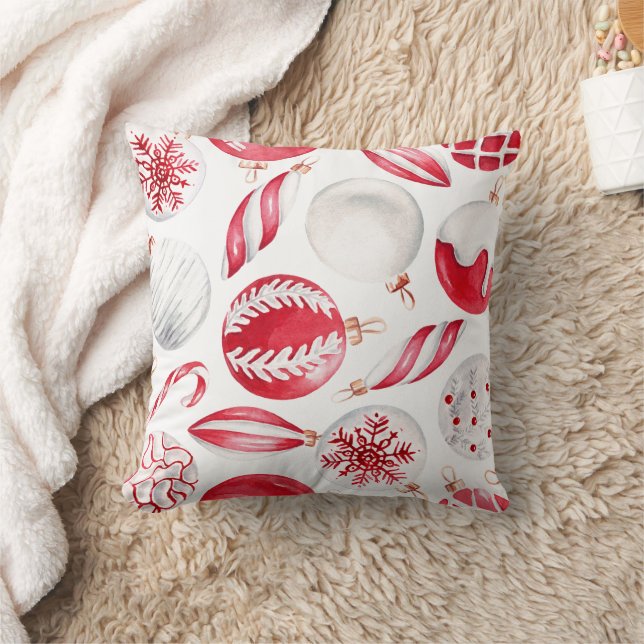 Merry Christmas family Gathering Set on Warm Kissen (Decke)