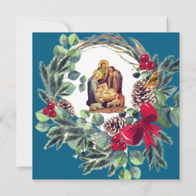 Merry Christmas! Feiertagskarte (Vorderseite)