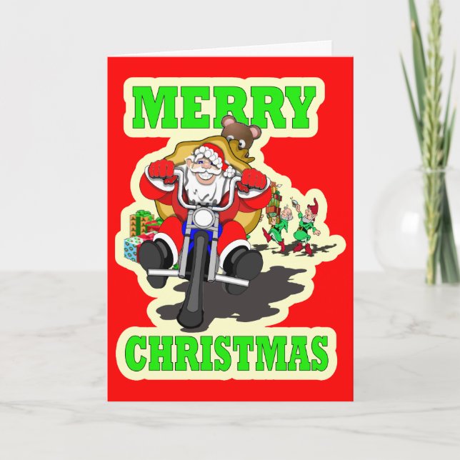 MERRY CHRISTMAS FEIERTAGSKARTE (Vorderseite)