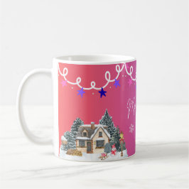 Merry Christmas Festive Mug Kaffeetasse