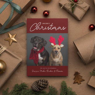 MERRY CHRISTMAS   Foto hinzufügen Einladung