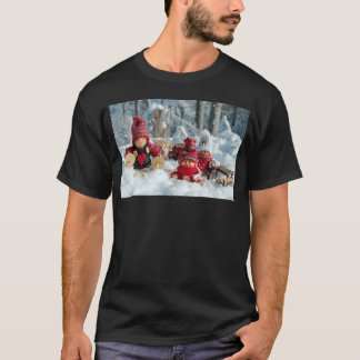 MERRY CHRISTMAS Freunde Junge T-Shirt