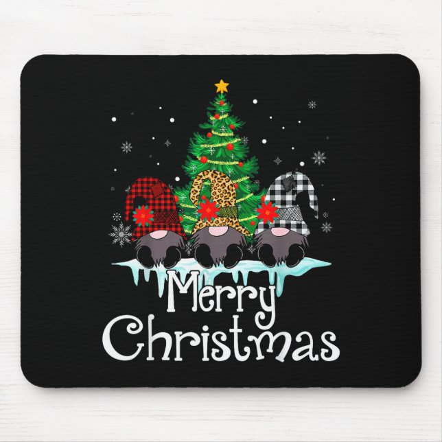 Merry Christmas Funny Family Matching Xmas New Yea Mousepad (Vorne)