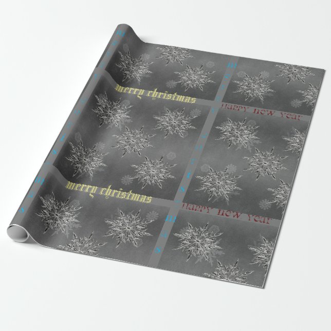 merry christmas geschenkpapier (Ungerollt)