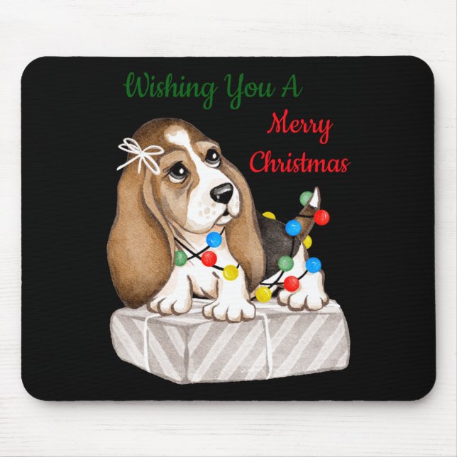 Merry Christmas Girls  Mousepad (Vorne)