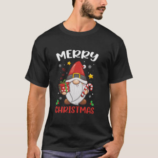 Merry Christmas Gnome Family Matching Christmas Me T-Shirt