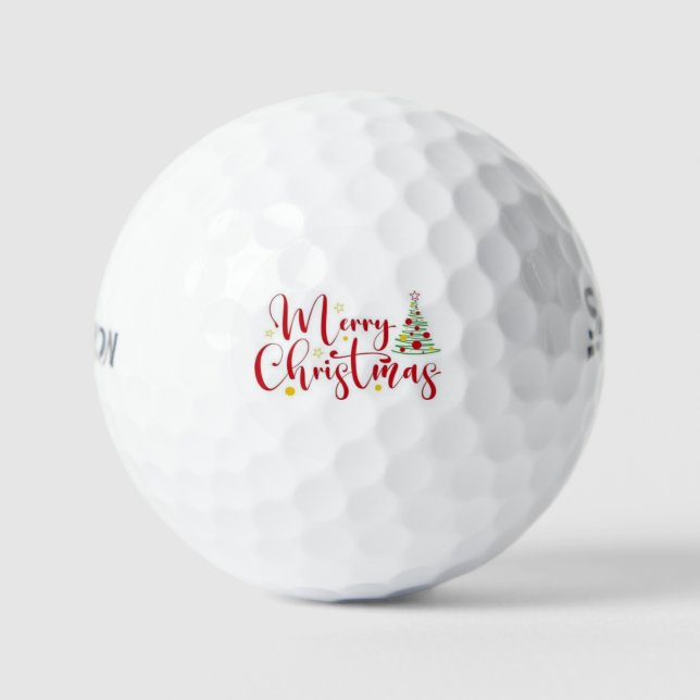**MERRY CHRISTMAS'** GOLFBALLS GOLFBALL (Vorderseite)