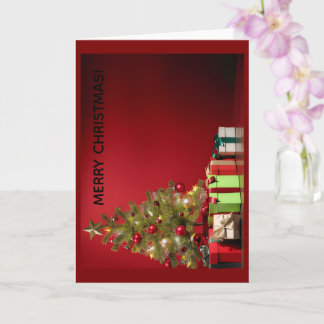 Merry Christmas Greeting Card Karte