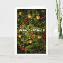 Merry Christmas Greeting Card Karte