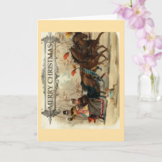 Merry Christmas Greeting Card Karte