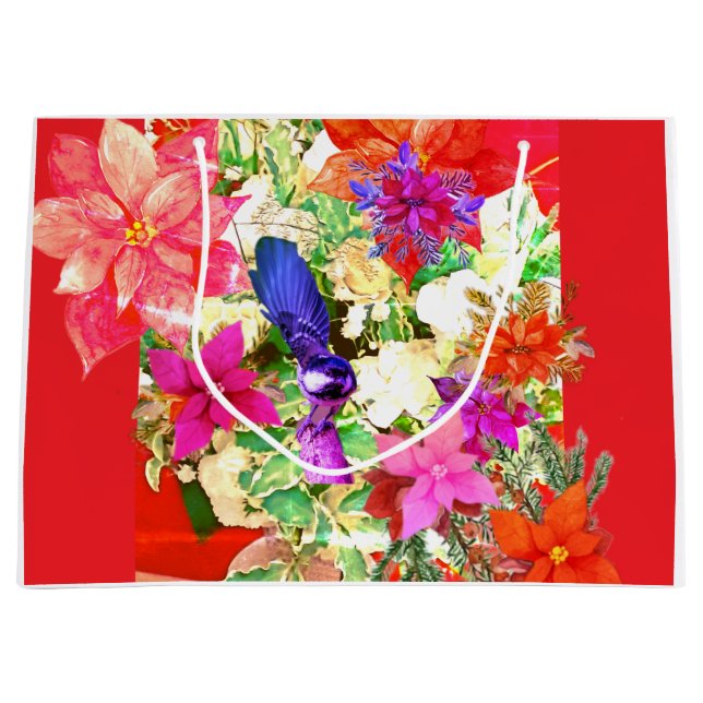 Merry Christmas! Große Geschenktüte (Vorderseite)