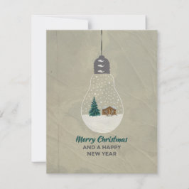 "MERRY CHRISTMAS" Grußkarten Feiertagskarte