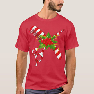 Merry Christmas Hairstyist Funny Tool Hairréstehen T-Shirt