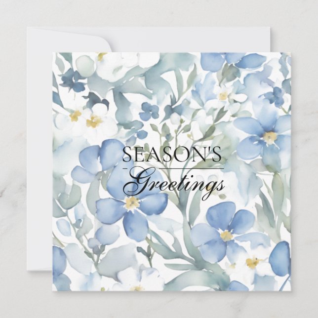 Merry Christmas Happy New Year Holiday Season Card (Vorderseite)