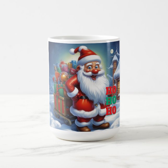 Merry Christmas Happy New Year Holiday Season Kaffeetasse (Mittel)