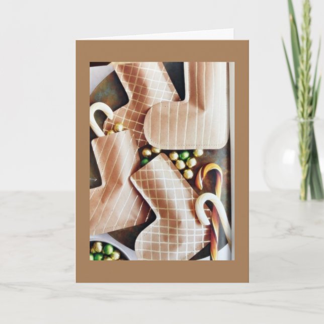 *MERRY CHRISTMAS & HAPPY NEW YEAR* KARTE (Vorderseite)